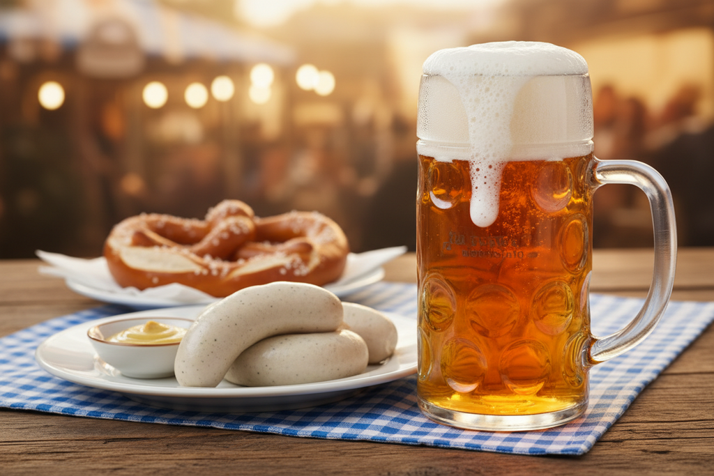 Oktoberfest Weißwurst- Frühstück